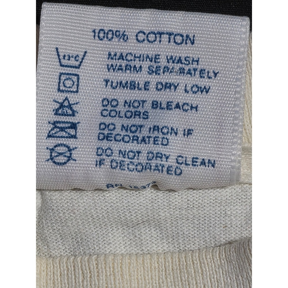 Vintage 90s Vuarnet France T Shirt Mens XL White Delta Single Stitch Graphic Tee - Picture 7 of 10
